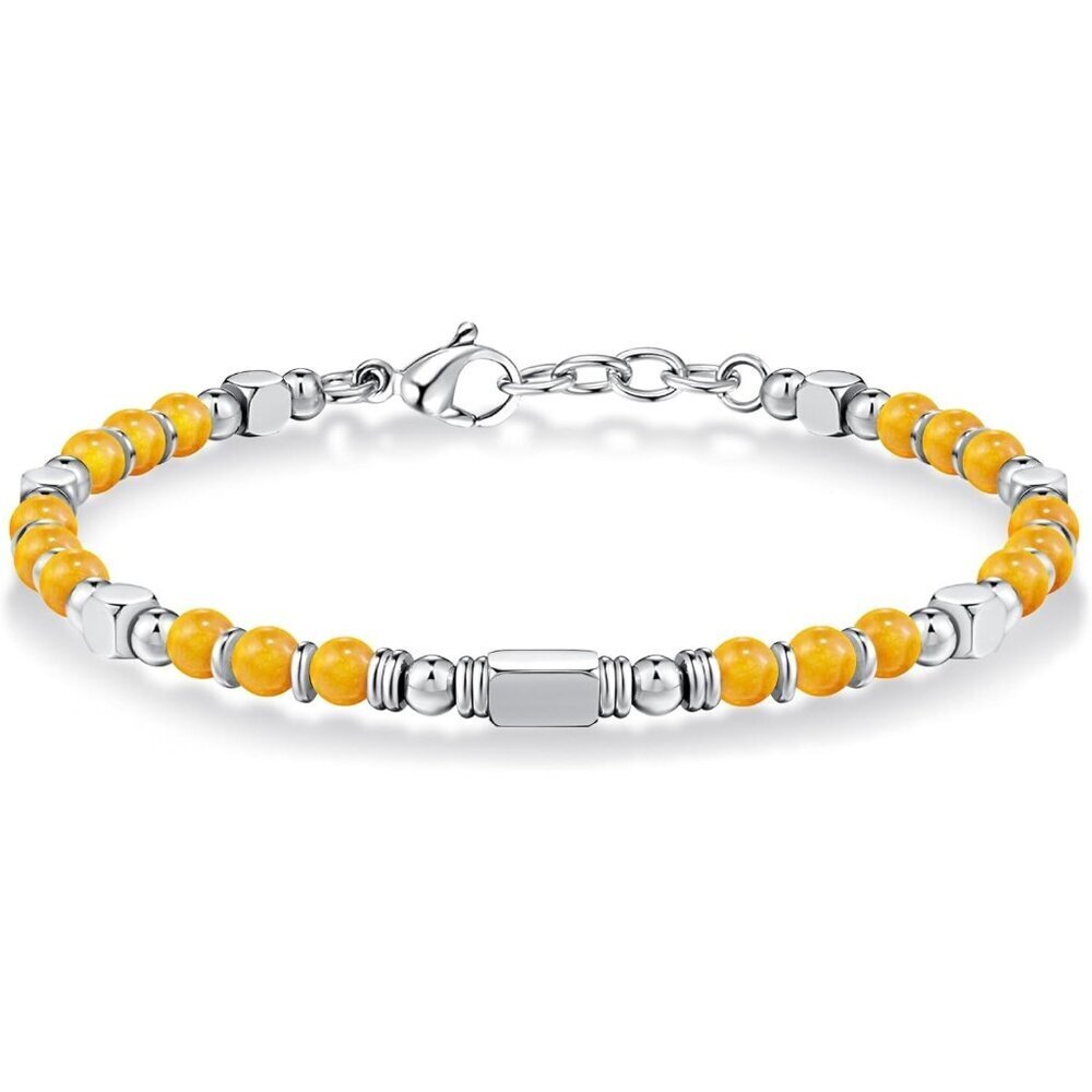 Orange Boho Beaded Bracelets for Women Trendy Jewelry Gifts for Lover, Mom